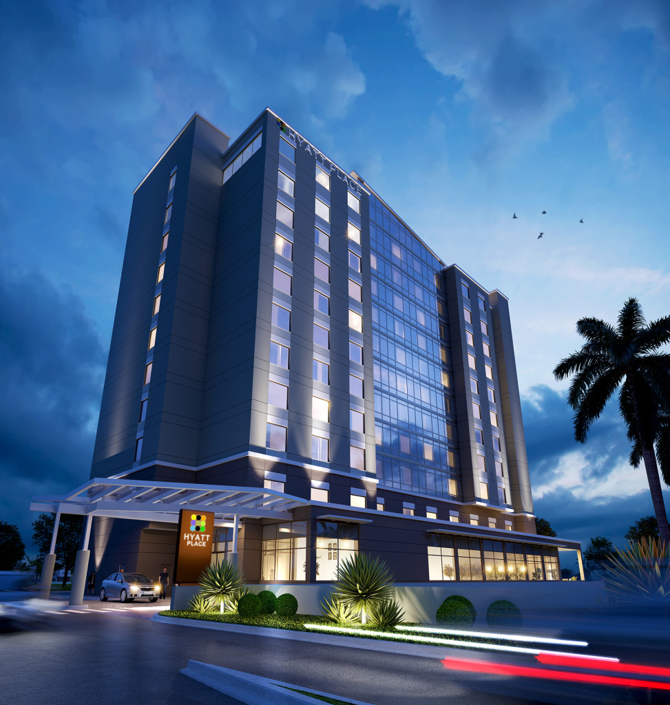 Fomos conhecer o novo Hyatt Place São José do Rio Preto 2 Hyatt Place Rio Preto Building Exterior noite 973x1024 - Fomos conhecer o novo Hyatt Place São José do Rio Preto