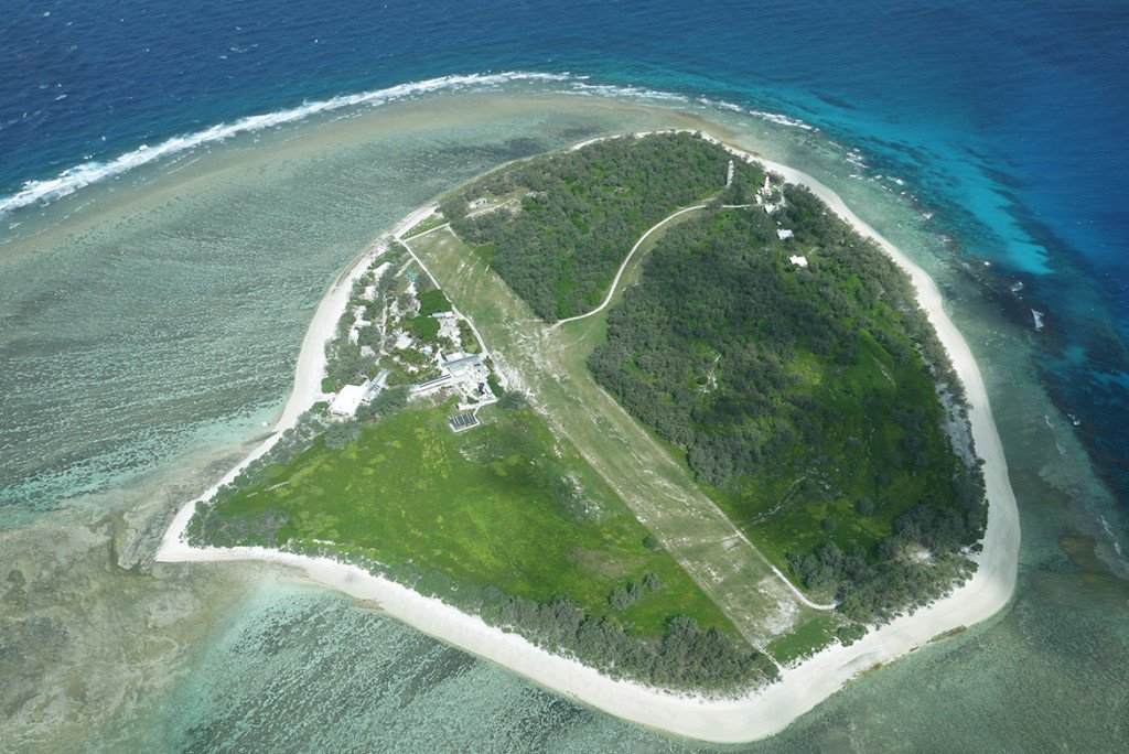 Lady Elliot Island, ilha na Australia, na Grande Barreira de Corais Lady Elliot Island, ilha na Australia, na Grande Barreira de Corais