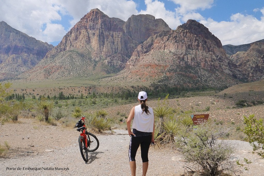 Mais uma parada no Red Rock Canyon Mais uma parada no Red Rock Canyon